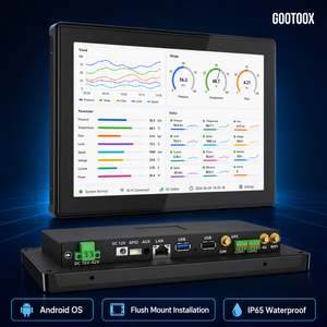 Android Todo en Uno RK3562 <span class=keywords><strong>ARM</strong></span> G52 <span class=keywords><strong>GPU</strong></span> de 10.1 Pulgadas, Android 13, <span class=keywords><strong>400</strong></span> Nits de Brillo, WiFi de Doble Banda 2.4GHz 5GHz, Funcionamiento Estable 24/7 - Product Image 1