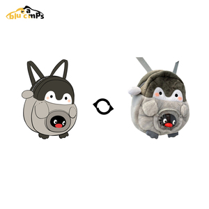 Wanderer personalizado gato negro itabag cómics alrededor de plushbag mochila muñeca regalo - Product Image 3