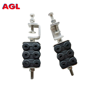 Hot Selling Item Double Type Feeder <b>Cable</b> Clamp 3/8",1/2",7/8",1-1/4",1-5/8" OEM Power and Fiber Se - Product Image 2