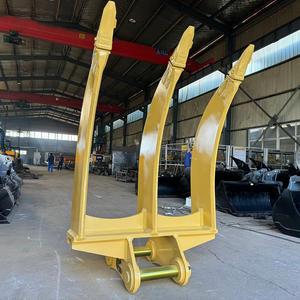 Usine de godet d'excavatrice RSBM Accessoires de râteau à <span class=keywords><strong>trois</strong></span> <span class=keywords><strong>dents</strong></span> personnalisés pour pelle - Product Image 1