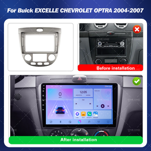 Maisimei Cadre de tableau de bord de voiture 9 pouces pour Buick <span class=keywords><strong>Hrv</strong></span> Excelle Chevrolet Optra 2004-2007 Cadre de tableau de bord de navigation LHD RHD - Product Image 6