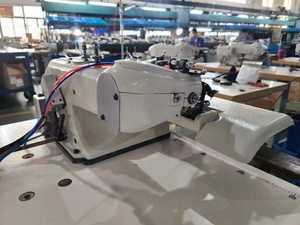 Máquina de Coser Industrial de Puntada Invisible JOCKY JK600DE-QD3 con Cortahilos Automático y Elevación Automática del Prensatelas - Product Image 4