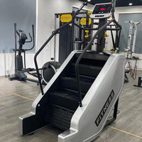 Appareil de cardio-training à écran tactile, simulateur d'escalade avec miroir, Stairmaster automatique, équipement de montée d'escaliers