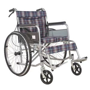 Silla de ruedas manual plegable ligera con inodoro para personas mayores y discapacitadas - Product Image 4
