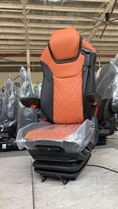 Asiento <span class=keywords><strong>de</strong></span> Camión <span class=keywords><strong>de</strong></span> Cuero PU <span class=keywords><strong>de</strong></span> <span class=keywords><strong>Lujo</strong></span> Personalizado y Cómodo <span class=keywords><strong>de</strong></span> Feigeer Tech con Suspensión Neumática para Ford, <span class=keywords><strong>Peterbilt</strong></span>, Freightliner y Mack - Product Image 2