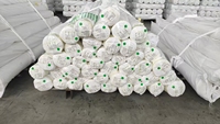 280cm Blanc 100% Coton Literie Tissu Rouleau 144TC 180TC 200TC 233TC Coton Percale Tissu pour Literie