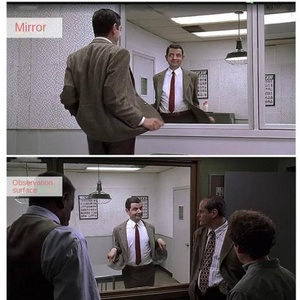 Puerta <span class=keywords><strong>de</strong></span> cristal <span class=keywords><strong>de</strong></span> un solo lado para <span class=keywords><strong>sala</strong></span> <span class=keywords><strong>de</strong></span> grabación <span class=keywords><strong>de</strong></span> interrogación, espejo templado <span class=keywords><strong>de</strong></span> perspectiva unidireccional original <span class=keywords><strong>de</strong></span> 2-12mm - Product Image 4