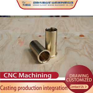 บุชชิ่งทองแดงทนต่อการสึกหรอสำหรับคอมเพรสเซอร์แบริ่งชิ้นส่วนเครื่องขุดเหมืองเหล็กอัลลอยที่ไม่ได้มาตรฐานกำหนดเอง - Product Image 2