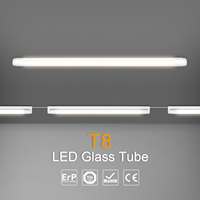 Entrepôt UE Livraison rapide en 3 jours 9w 12w 15w 20w 22w 3000-6500k Tube de lumière LED sans scintillement 600 1200mm T8 Tube de verre LED
