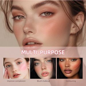 Lakerain Soft Face Blush Powder Contouring <span class=keywords><strong>Teint</strong></span> Improving Blush Makeup Powder Sponge Head Contour and Blush Stick - Product Image 2