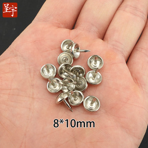 Silver Plated <b>Iron</b> Nails 9mm Diameter Durable Panel Nails For Furniture Decoration - Product Image 2