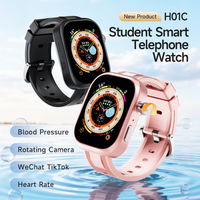 Montre Connectée Enfant Android AMOLED avec Système d'Exploitation, Suivi GPS, Appel SOS, Vidéo, 2G 3G 4G, Carte SIM et Étanchéité IP67