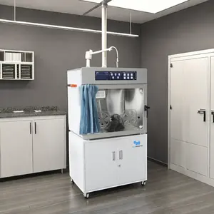 Equipamento veterinário para clínica hospitalar, sistema de luz azul quente, gaiola incubadora veterinária personalizada com tela de toque, equipamento ideal para UTI