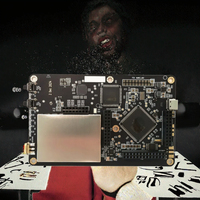 Plateforme radio logicielle open source HackRF One (1 MHz-6 GHz) d'origine américaine, carte de développement SDR
