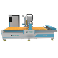 Machine de gravure et de fraisage CNC 3 axes fabriquée en Chine, fonction EOT, ATC (Changeur d'outils automatique), moteur/engrenage/pompe à broche unique