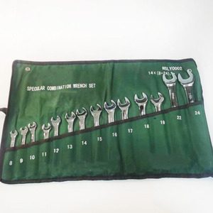 Multiple Specifications Chrome Vanadium Steel <strong>Combination</strong> <strong>Wrench</strong> <strong>Set</strong> Double Open End Spanner <strong>Set</strong> - Product Image 1