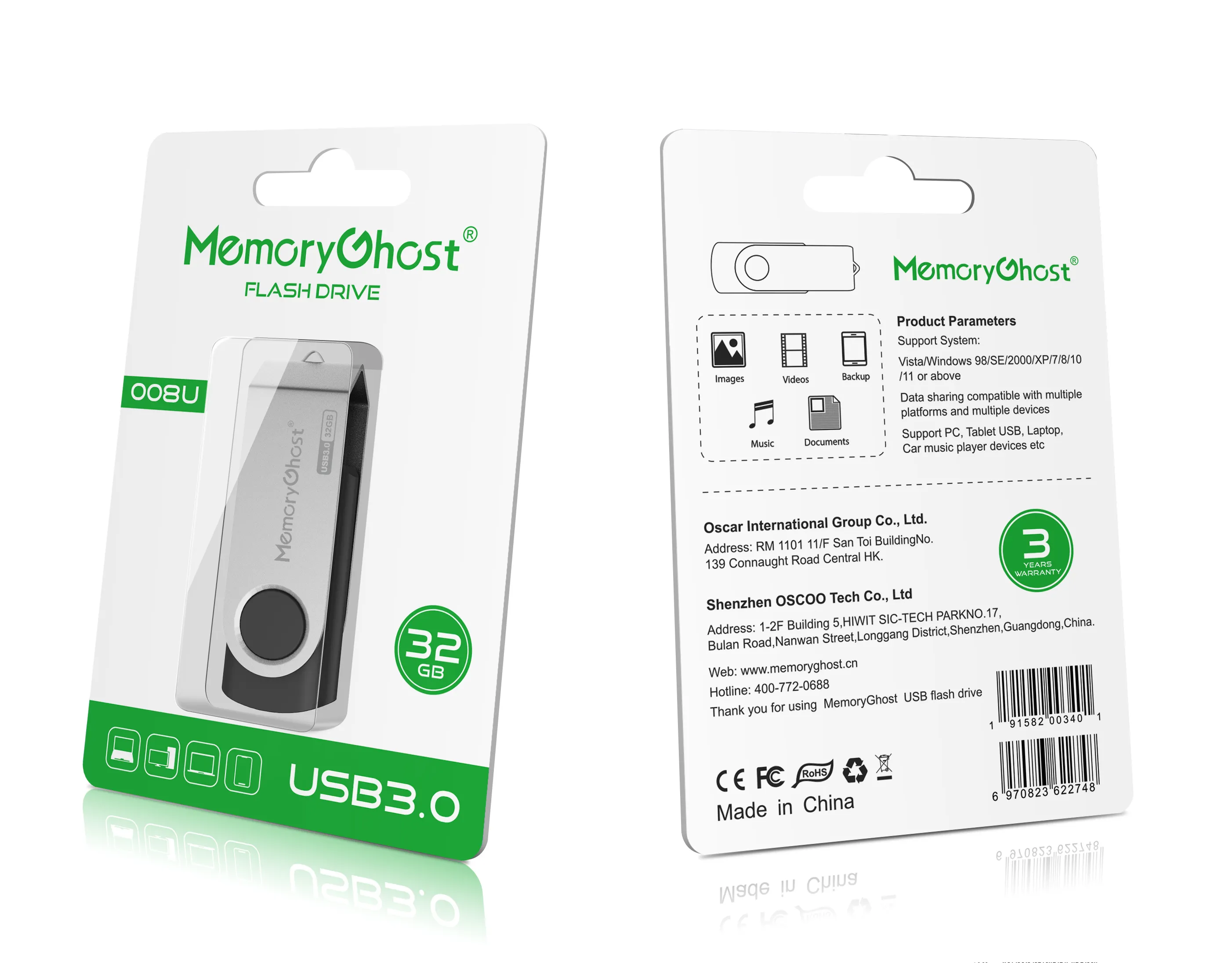 Factory USB Flash Drive 64GB 16GB pendrive 8GB thumb USB key 128GB USB stick memoria portable Device 32GB Pen Drive