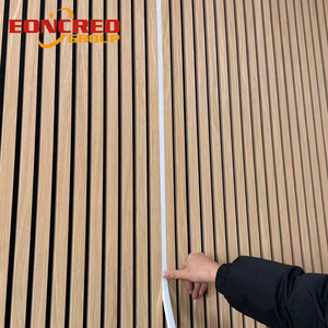 Panneaux acoustiques muraux en MDF à design rayé, haute absorption sonore, résistants à l'humidité, pour salle <span class=keywords><strong>de</strong></span> conférence, hôtel, <span class=keywords><strong>studio</strong></span> - Product Image 6