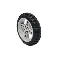 Moteur TT 6514, roue à axe transversal étroit de 65 mm, pneu en caoutchouc pour voiture robot intelligente de suivi de ligne, pour projet STEM