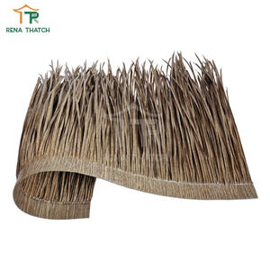 Toit de chaume artificiel palapa imperméable à l'eau gazebo tuiles de chaume de roseau synthétique chaume artificielle - Product Image 1