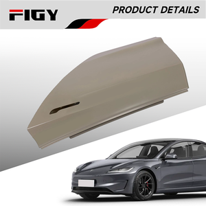 FIGY Nouvelle Porte Arrière Gauche Côté Conducteur pour <span class=keywords><strong>Tesla</strong></span> Model 3 2017-2023 Gris 1081441-E0-C - Product Image 3