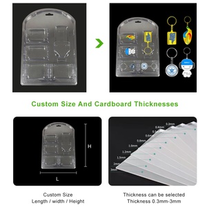 Hot Seller China Factory <b>Small</b> PP <b>Slide</b> Clam Shell Custom Blister Packaging with Custom Color & Logo - Product Image 2