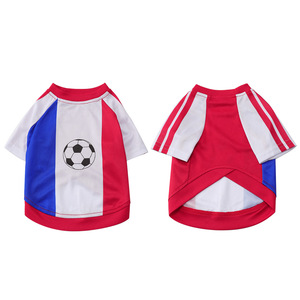 Camiseta de Verano para Perro, Diseño de Copa Mundial de Fútbol, Nueva, Linda, de Malla, Cómoda, Transpirable, de Dos Patas y Manga Corta para <span class=keywords><strong>Samoyed</strong></span>, Fabricada en China - Product Image 6