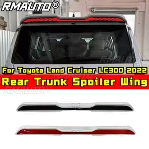 Car Rear Trunk Spoiler Wing Spoiler Rear Spoiler With LED <b>Light</b> for Toyota Land Cruiser LC300 2022 Body Kit Car <b>Accessories</b> - Product Image 2