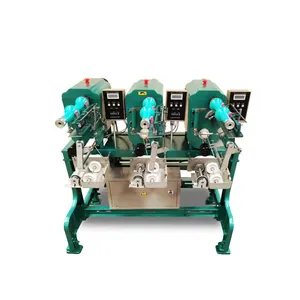 Máquina de bobinado de cono de hilo de coser de alta velocidad de alta calidad 6 husillos máquina de bobinado de hilo de coser de cono