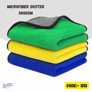 Chiffon en microfibre réutilisable avec une texture à fines mailles, idéal pour le dépoussiérage des meubles, le nettoyage des vitres et l'essuyage des surfaces - Product Image 6