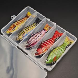 Juego <span class=keywords><strong>de</strong></span> Señuelos Duros <span class=keywords><strong>de</strong></span> Pesca <span class=keywords><strong>de</strong></span> Múltiples Secciones, Equipo <span class=keywords><strong>de</strong></span> Pesca Personalizado - Product Image 4