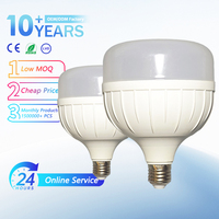 Prix usine Ampoule LED E27 en forme de T Culot B22 Alimentation CA Type MR16 3500K CCT Ra80 Garantie 2 ans Aluminium Entrepôt 5W-60W