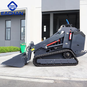 EACHAN Euro 5 Diesel Mini selip Steer Loader pertanian semua medan Crawler selip Steer Loader Orchard Drive hidrolik Skid Steer Loader - Product Image 2