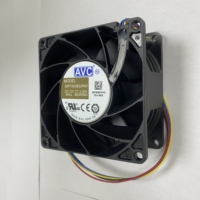 AVC 80x80x38mm DC Axial Flow Cooling Fan 15000RPM Haute Vitesse avec Contrôleur PWM Étanche IP68 12V DC Fans