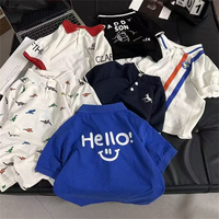 Kaos Katun Desain Fashion untuk Anak Perempuan Usia 2-14 Tahun Model Baru Harga Terjangkau