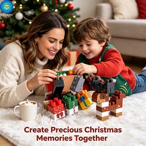 Calendario de Adviento de Navidad 2026 con Bloques de Construcción y Santa Claus y Renos, Juguete Educativo STEM para Niños - Product Image 6