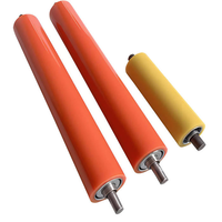 Rouleau en caoutchouc à dureté personnalisée PU Silicone EPDM SBR NBR pour machines d'impression, de laminage et pièces de rechange industrielles