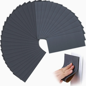 Riken <span class=keywords><strong>Indasa</strong></span> P60-3000 Rollo de Papel de Lija con Respaldo de Tela de Óxido de Aluminio Cuadrado de 115mm x 280mm, Dureza Media, OEM para Madera y Metal - Product Image 1