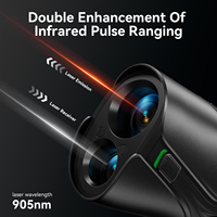 Télémètre laser intelligent direct usine 1200 yards avec mesure de distance par impulsions infrarouges 905 nm et mise à jour de l'algorithme de pente