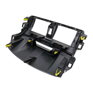 Air Vent Panel For Corolla 2007-2013 Matte Finish <b>Plastic</b> Dash <b>Frame</b> With Clock Integration - Product Image 3