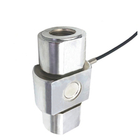 Sensor de fuerza de columna de gran rango PLC521 IP66 roscado de 10t, 15t, 20t para presión y tensión