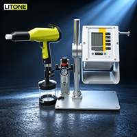 Machine de revêtement électrostatique à poudre Litone 20 programmes de mémoire pour atelier de bricolage, loisirs créatifs, petites pièces métalliques, alimentation par godet, durable OPT2-PRO-C