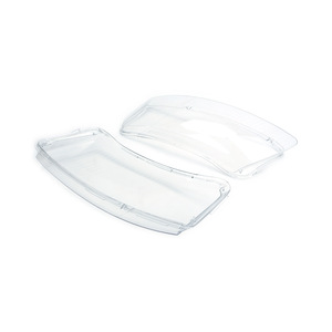 Cubierta de faro transparente de PC para Audi A6 C6 2006 2011 par izquierdo y derecho - Product Image 3