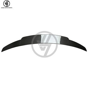 Dry Carbon Fiber B Style Rear Bumper Glossy Twill Weave for Benz S Class W223 S580 S680 Maybach 2021-2024 - Product Image 1