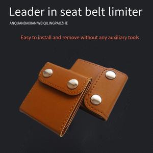 2023 nouveau produit Pu <span class=keywords><strong>cuir</strong></span> <span class=keywords><strong>ceinture</strong></span> de sécurité bouchon <span class=keywords><strong>ceinture</strong></span> de sécurité boucle Clip <span class=keywords><strong>grossesse</strong></span> <span class=keywords><strong>ceinture</strong></span> de sécurité ajusteur pour enfants adultes - Product Image 4