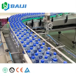 Automatische Monoblock 3 In 1 Drinkzuiver Water Fles Wassen Capping Capping Machine Bottelarij