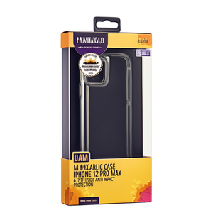 Funda Acrílica DAM Para Iphone 12 Pro Max 6.7 Interior de TPU Protección Anti Impactos - Product Image 2