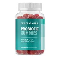 OEM/ODM 1 milliard de UFC Gommes multi-probiotiques pour femmes Soutien immunitaire, cutané et digestif Compléments alimentaires fonctionnels végétaliens sous forme de gommes