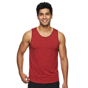 Gym Clothing Men's Sleeveless Tank Tops At Affordable Price Wide Straps Anti Shrink <b>Running</b> Fitness Tank Top <b>Singlets</b> Vest - Product Image 1