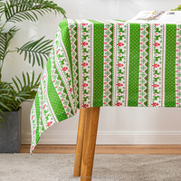 Nappe rustique classique Village imprimé coton lin tissu couverture de Table ferme décoration Rectangle pour cuisine salle à manger